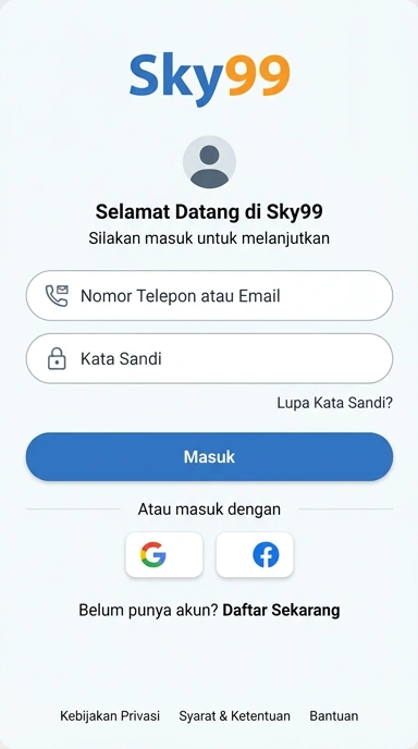 Panduan Masuk Akun sky99 untuk Pengguna Android